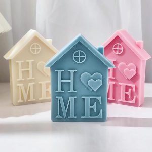 Milky House Silicone Candle Molds